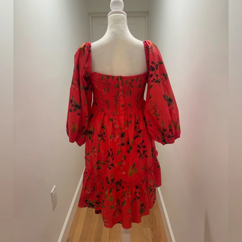 Cara Cara Vibrant Pink Floral Mini Dress - Picture 3 of 4